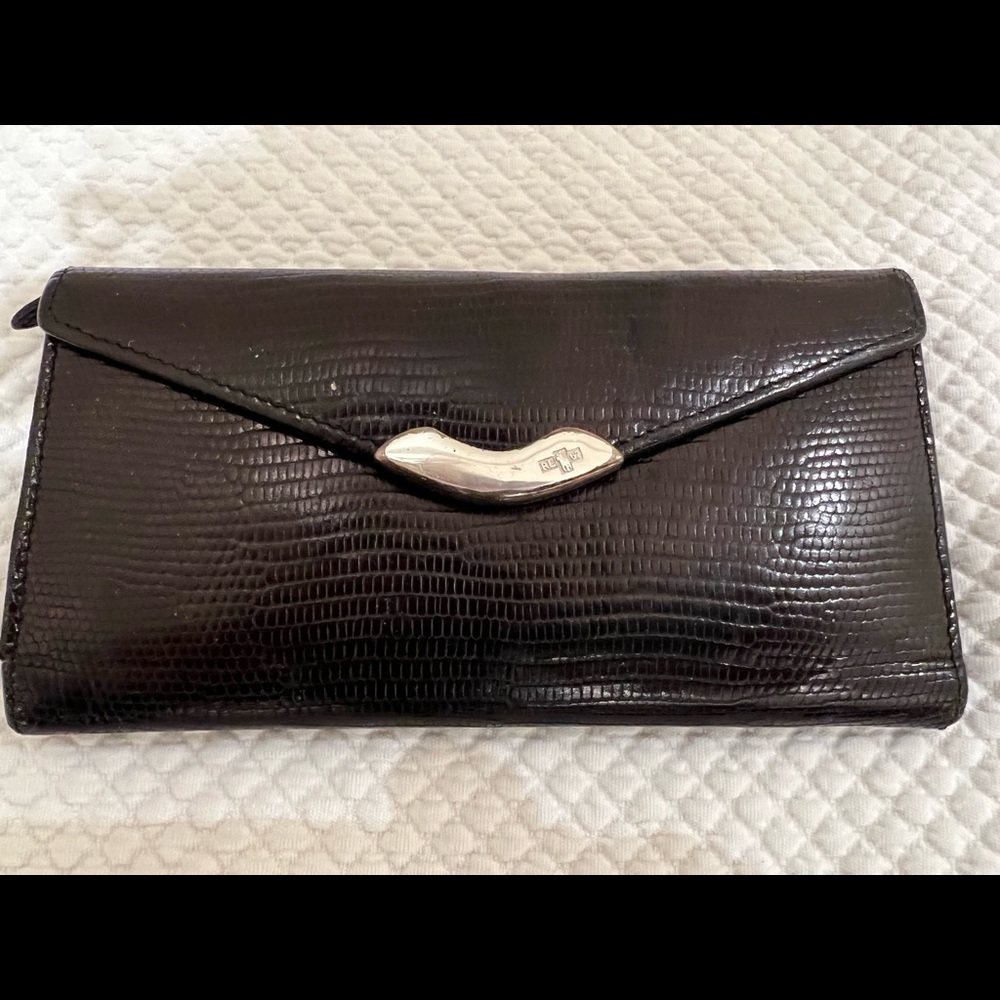 Ralph Lauren Collection Lizard Wallet